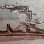 Къртене на канали нова ВиК инсталация при основен ремонт на баня