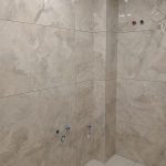 Лепене на гранитогрес за баня Пловдив след къртене